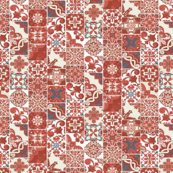 Mitteldecke Alysia Bordeaux 120x120